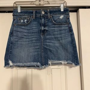 American Eagle Highrise Denim Skirt